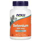 NOW Foods, Selenium, 200 mcg, 180 Veg Capsules