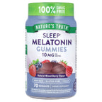 Nature's Truth, Sleep, Melatonin Gummies, Natural Mixed Berry, 70 Gummies (5 mg per Gummy)