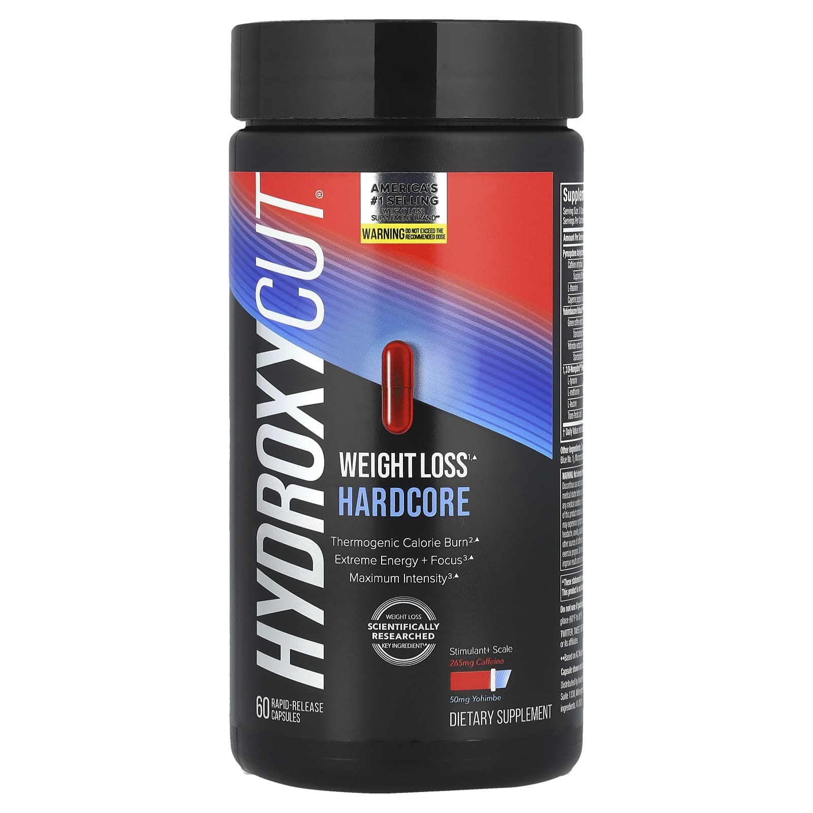 Hydroxycut, Weight Loss Hardcore, 60 Rapid Release Capsules