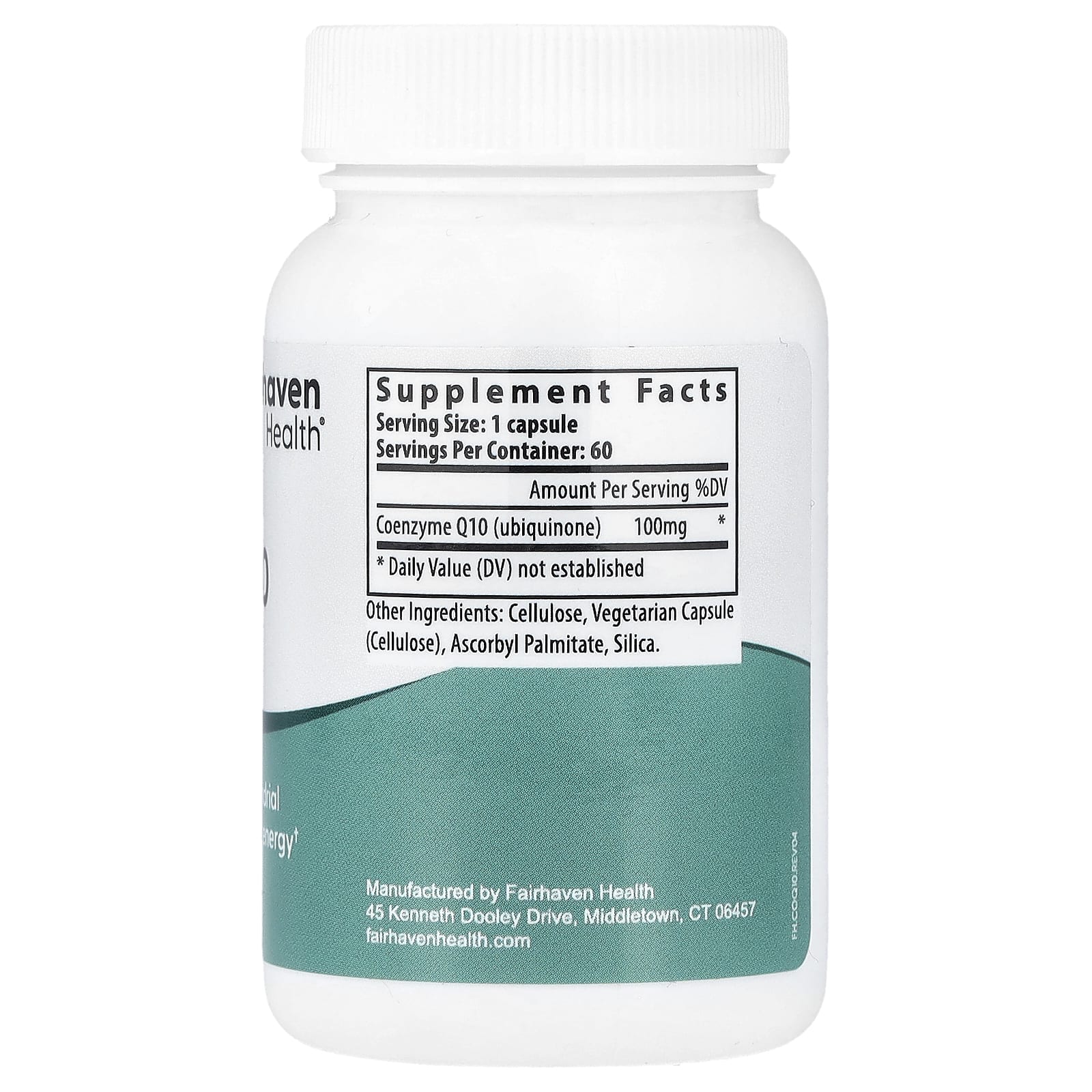 Fairhaven Health, Co-Q10, 60 Capsules (100 mg per Capsule)