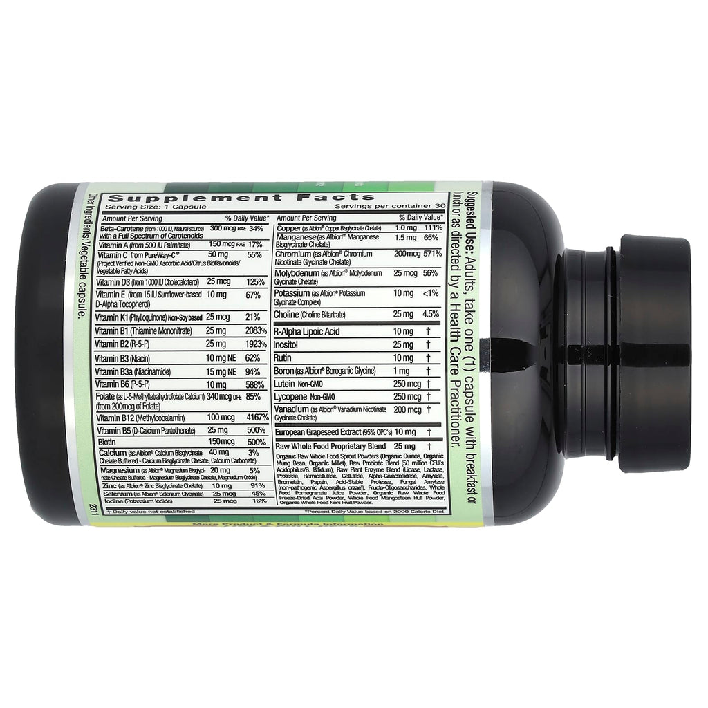 Emerald Laboratories, Coenzymated Complete 1-Daily Multi, 30 Vegetable Caps