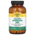 Country Life, Target-Mins, Calcium Magnesium Zinc with Vitamin D, 180 Tablets