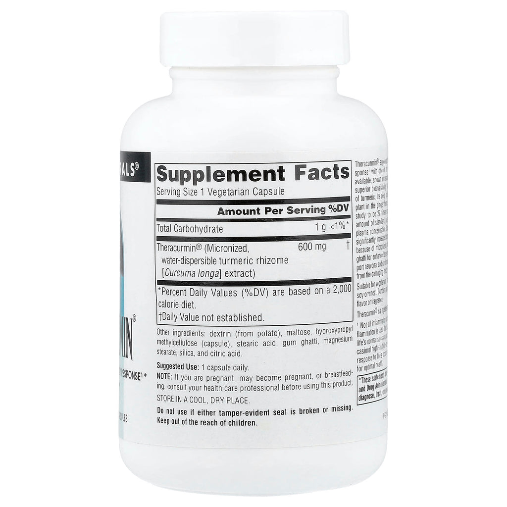 Source Naturals, Theracurmin®, 600 mg, 60 Vegetarian Capsules