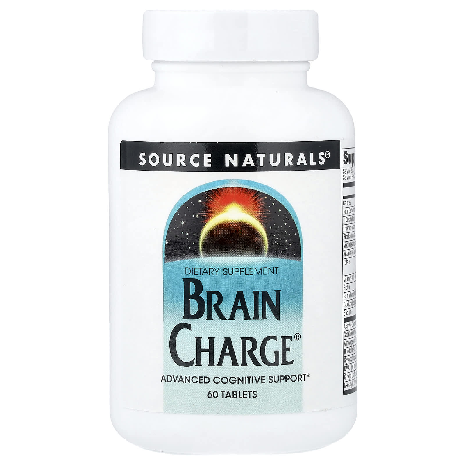 Source Naturals, Brain Charge®, 60 Tablets