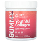 Life Extension, Gummy Science™, Youthful Collagen, Cherry Vanilla, 80 Gummies