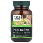 Gaia Herbs, Quick Defense®, Immune Support, 40 Vegan Liquid Phyto-Caps®