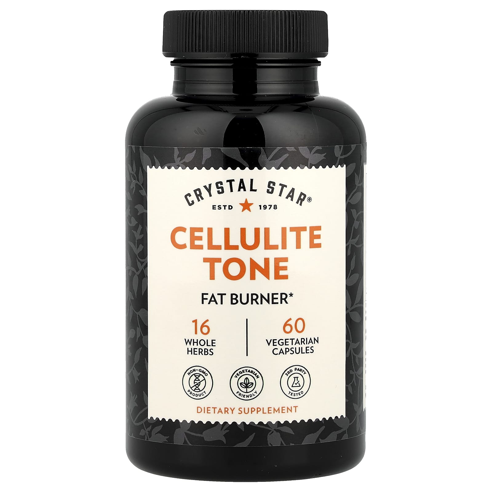 Crystal Star, Cellulite Tone, 60 Vegetarian Capsules