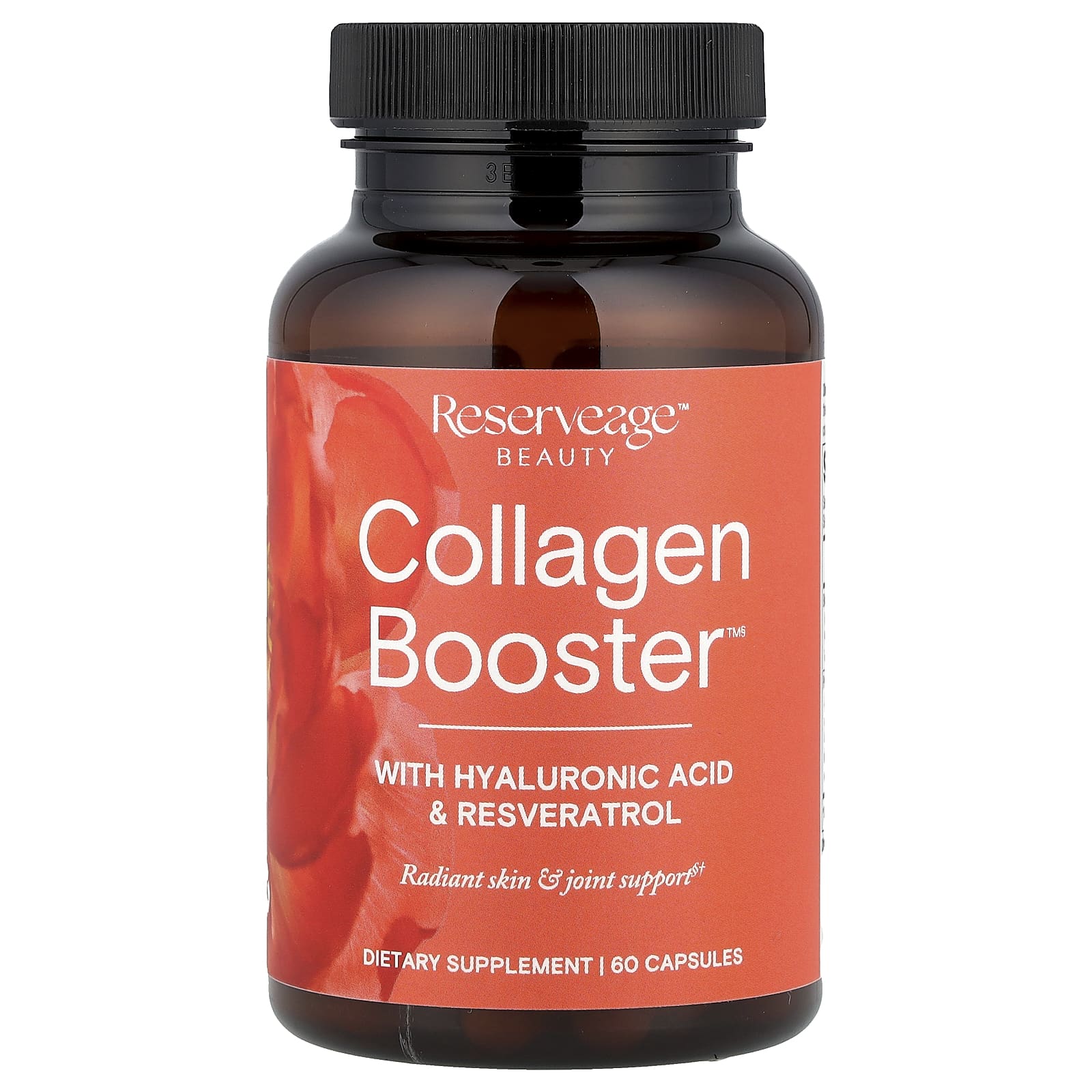 Reserveage Beauty, Collagen Booster™ with Hyaluronic Acid & Resveratrol, 60 Capsules