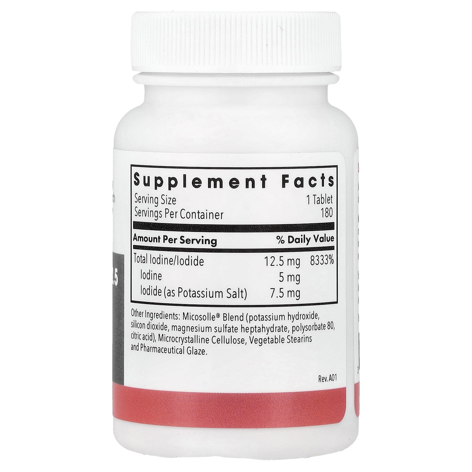 Optimox, Iodoral®, IOD 12.5, 12.5 mg, 180 Scored Tablets