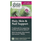 Gaia Herbs, Hair, Skin & Nail Support, 60 Vegan Liquid Phyto-Caps