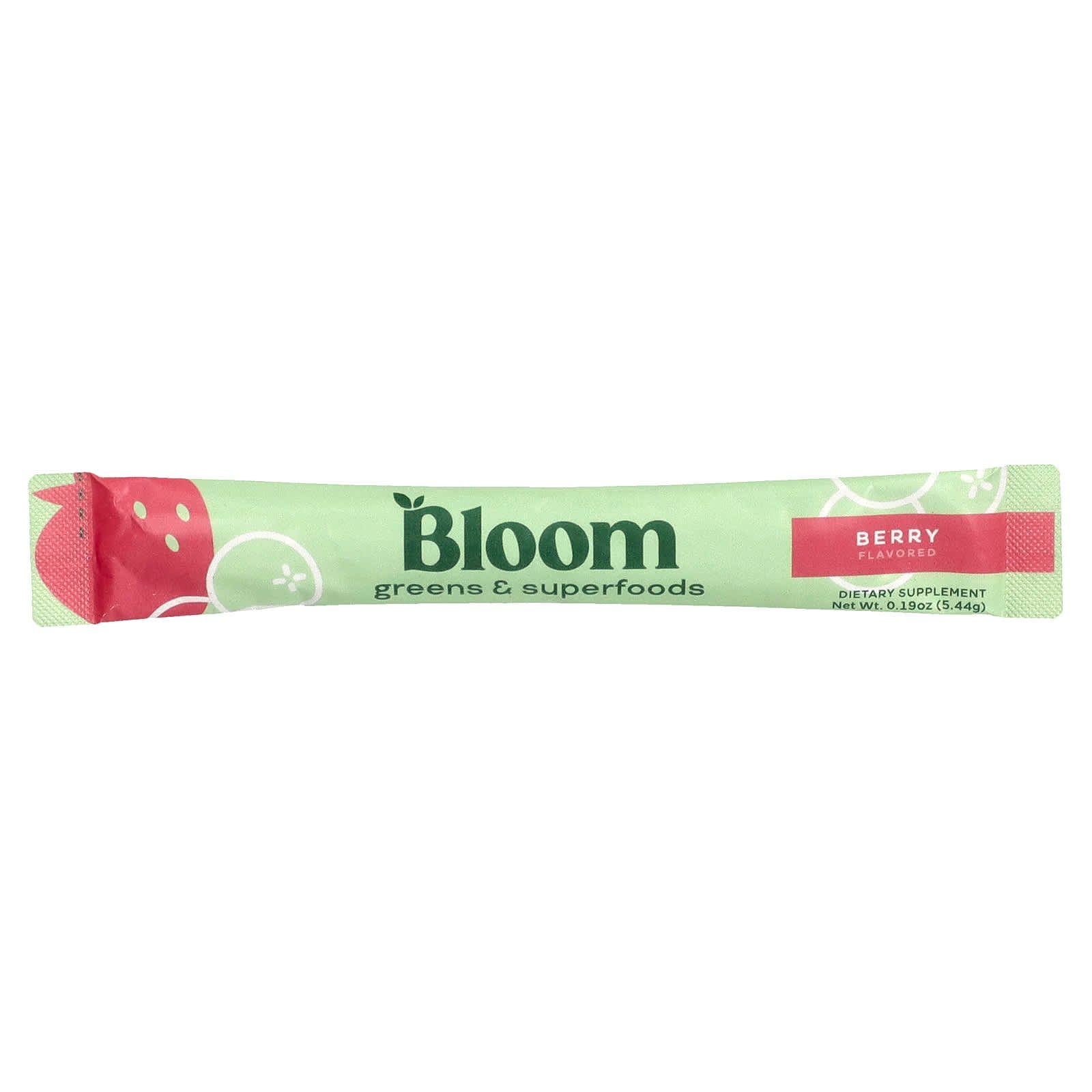 Bloom, Greens & Superfoods, Berry , 5 Stick Packs, 0.19 oz (5.44 g) Each