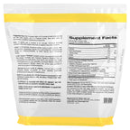 California Gold Nutrition, GLP-1 Support Formula with Hydrolyzed Marine Collagen Peptides, Prebiotic Digestive Resistant Fiber Blend and Leucine Enriched Essential Amino Acids Blend, Watermelon Yuzu, 2.2 lb (1 kg)