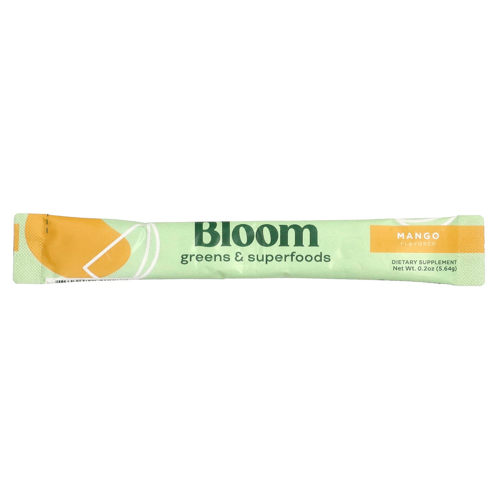 Bloom, Greens & Superfoods, Mango, 5 Stick Packs, 0.2 oz (5.64 g) Each