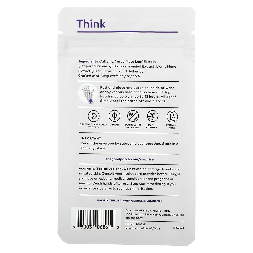 The Good Patch, Think, 4 Patches