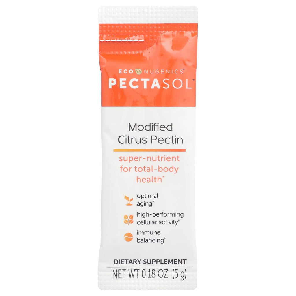 Econugenics, Pectasol®, Modified Citrus Pectin, 15 Stick Packs, 0.18 oz (5 g) Each