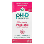 pH-D Feminine Health, Women's Probiotic and Prebiotics With Cranberry, 30 Capsules