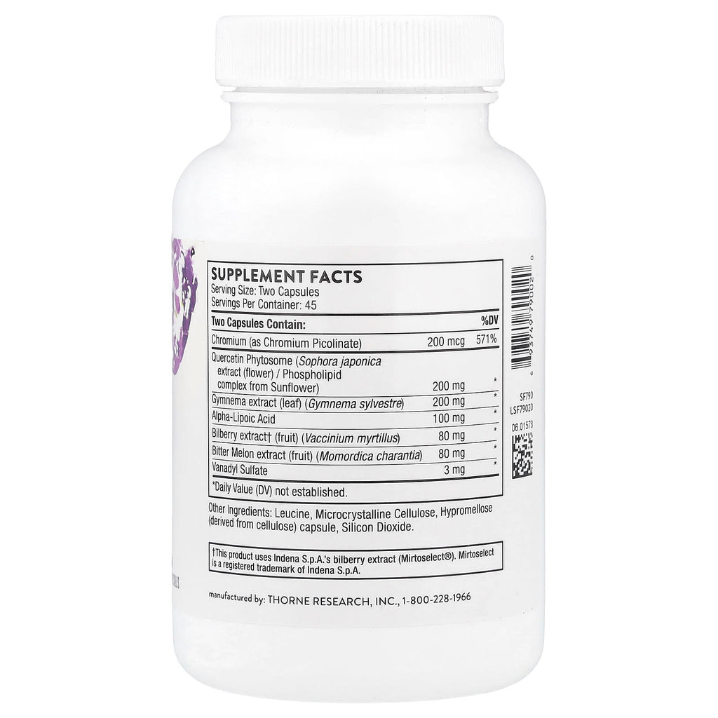 Thorne, Diabenil®, 90 Capsules