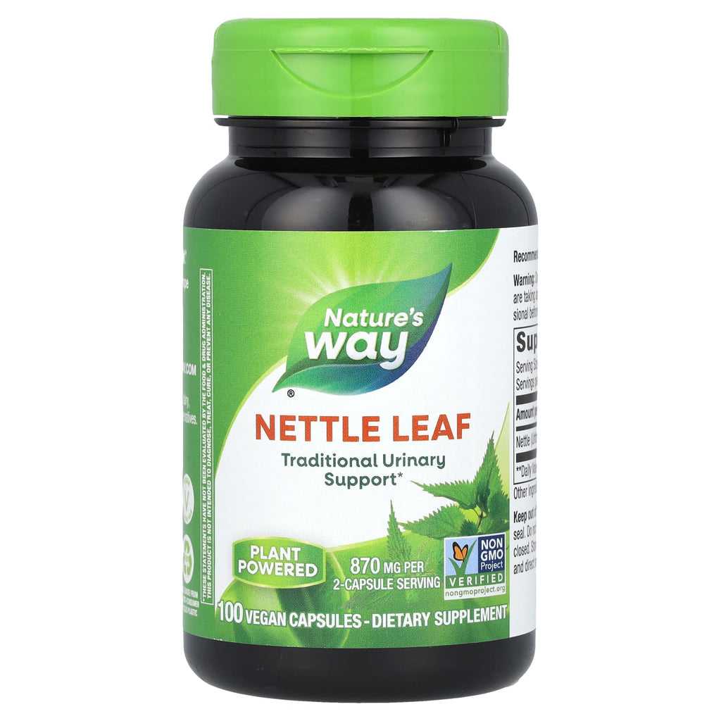 Nature's Way, Nettle Leaf, 100 Vegan Capsules (435 mg per Capsule)