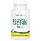NaturesPlus, Egg Yolk Lecithin, 180 Capsules