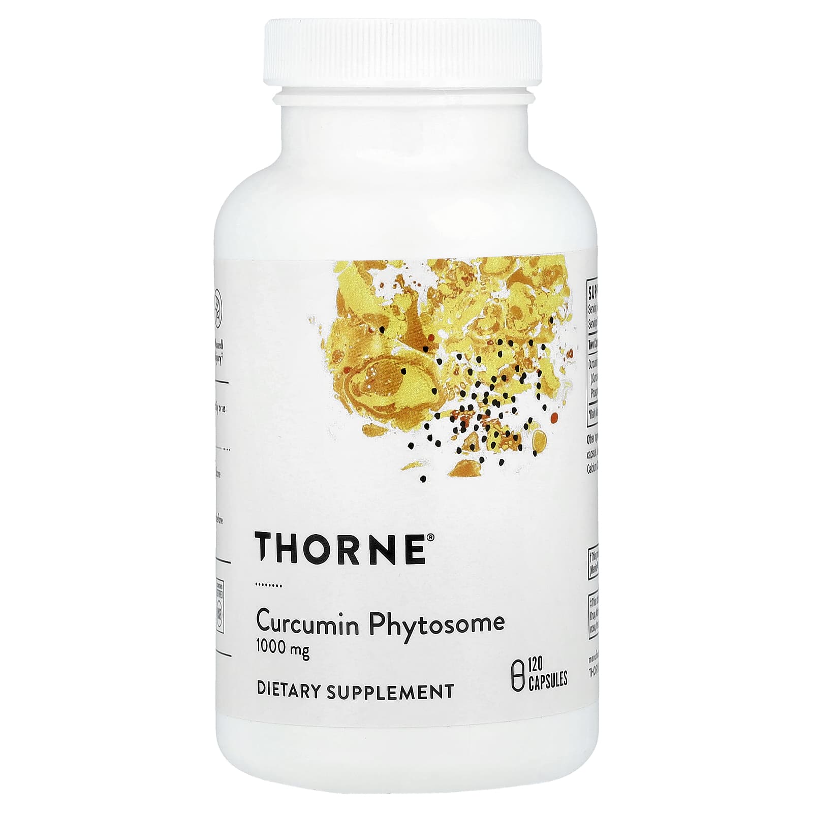 Thorne, Curcumin Phytosome, 120 Capsules (500 mg per Capsule)