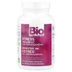 Bio Nutrition, Stress Wellness With Ashwagandha, 60 Vegetarian Capsules