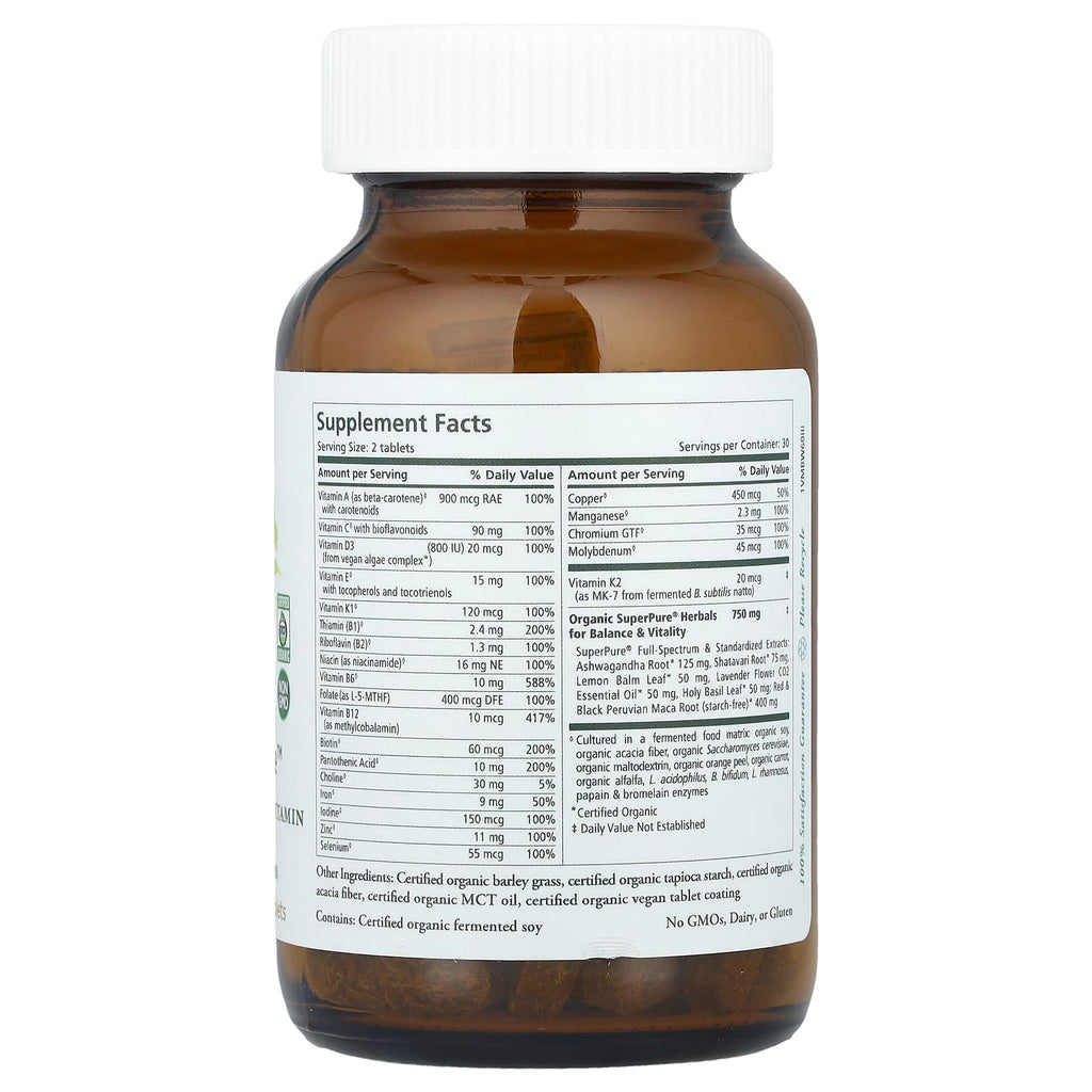 Pure Synergy, Vita-Min-Balance™, Women's 2 Per Day Multivitamin, 60 Tablets