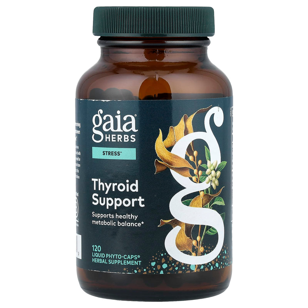 Gaia Herbs, Thyroid Support, 120 Liquid Phyto-Caps®