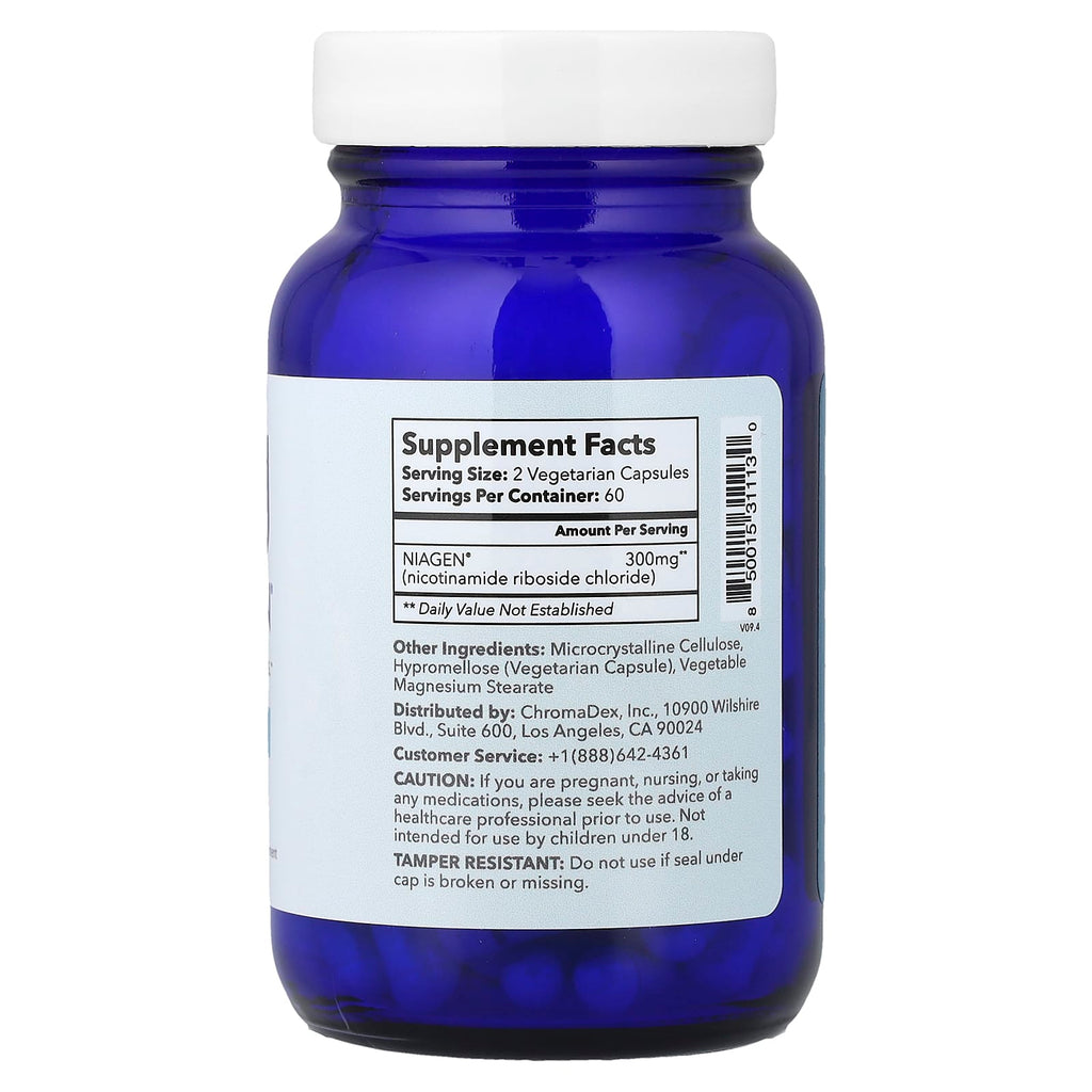 Tru Niagen, Nicotinamide Riboside, 150 mg, 120 Vegetarian Capsules