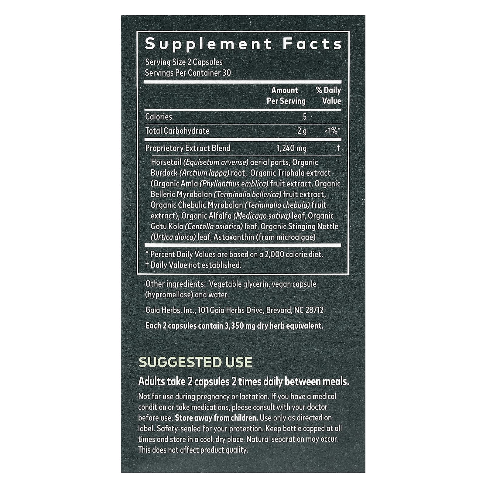 Gaia Herbs, Hair, Skin & Nail Support, 60 Vegan Liquid Phyto-Caps