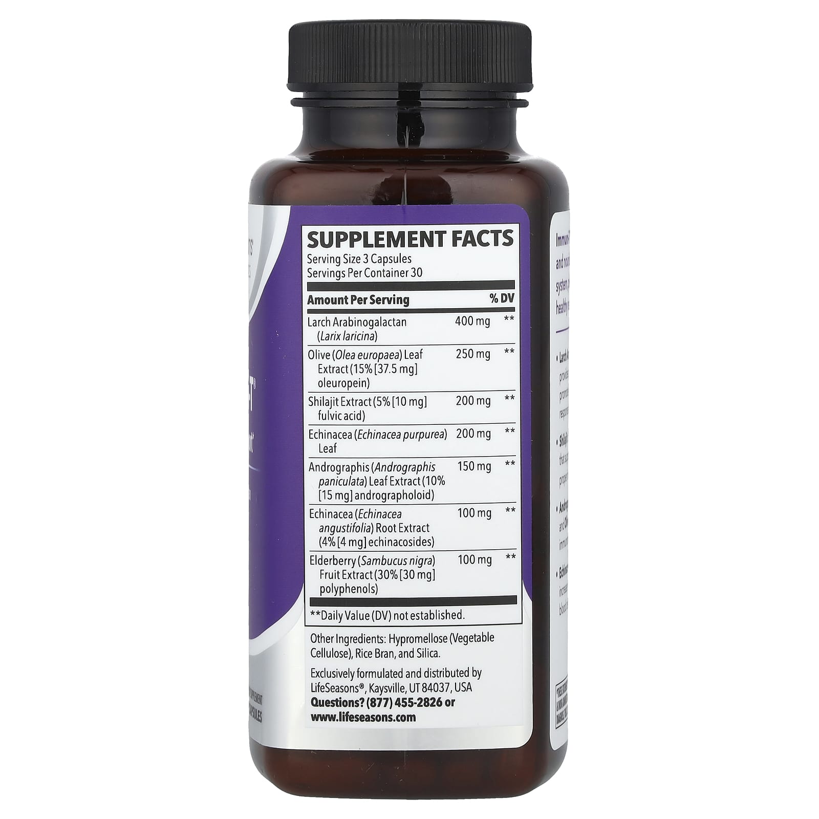 LifeSeasons, Immuni-T®, Immune Support, 90 Veg Capsules