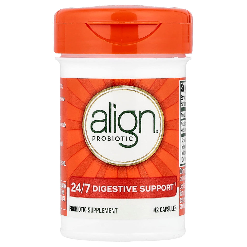 Align Probiotics, 24/7 Digestive Support, 42 Capsules (10 mg per Capsule)