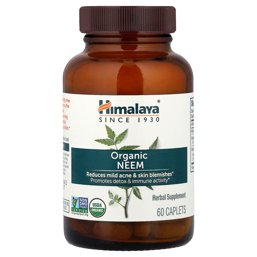 Himalaya, Organic Neem, 60 Caplets