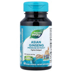 Nature's Way, Premium Extract, Asian Ginseng, 60 Vegan Capsules (550 mg per Capsule)