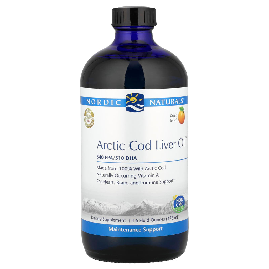 Nordic Naturals, Arctic Cod Liver Oil™, Orange, 16 fl oz (473 ml)