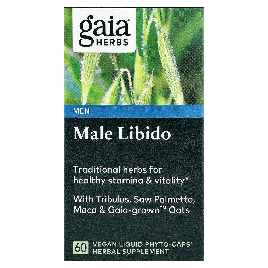 Gaia Herbs, Male Libido, 60 Vegan Liquid Phyto-Caps®