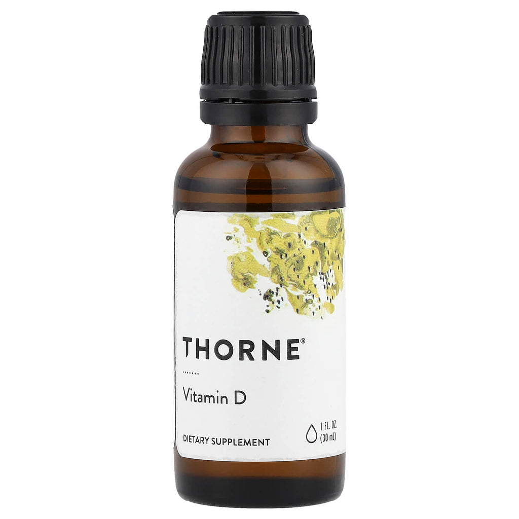 Thorne, Vitamin D Liquid, 1 fl oz (30 ml)