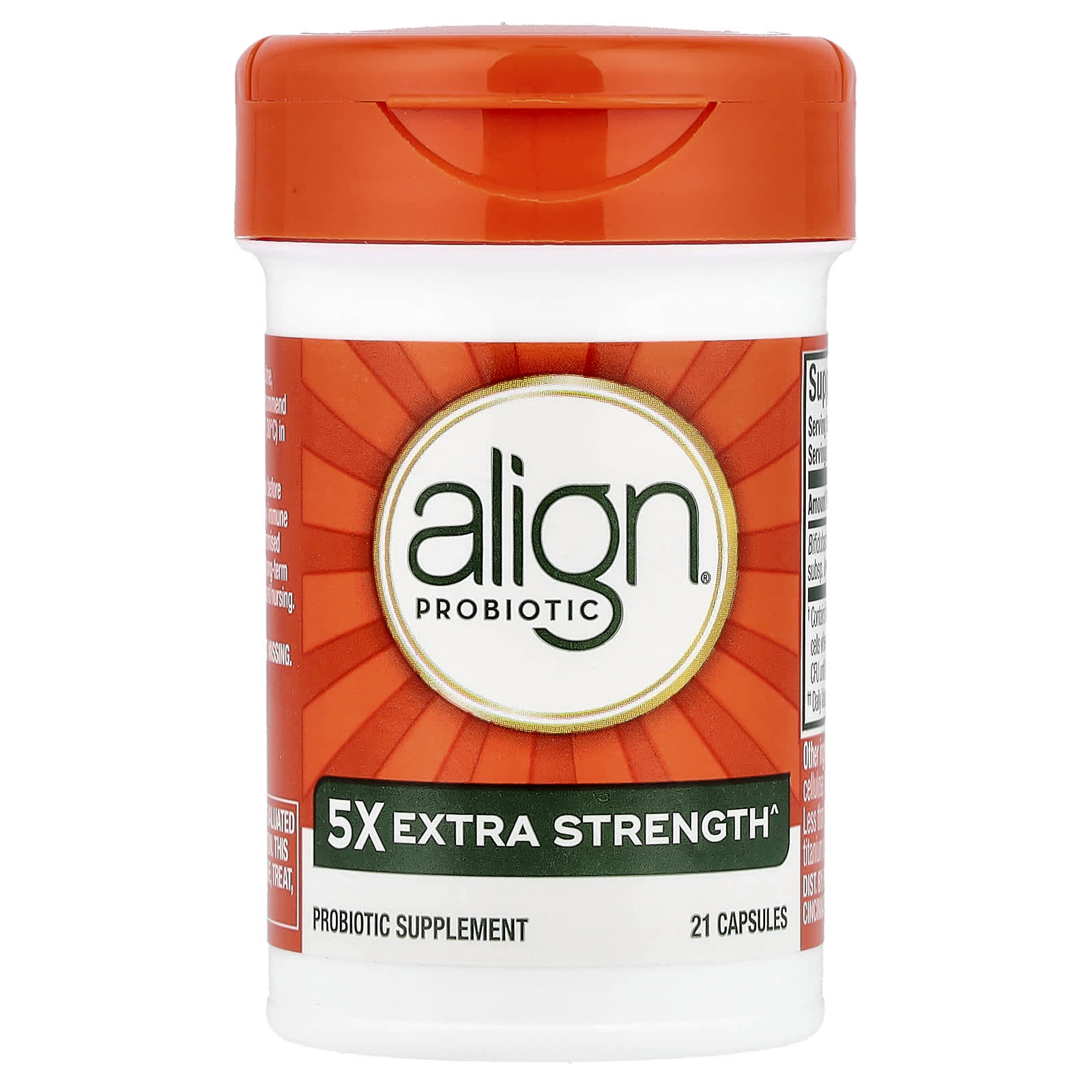 Align Probiotics, Probiotic, 21 Capsules (50 mg per Capsule)