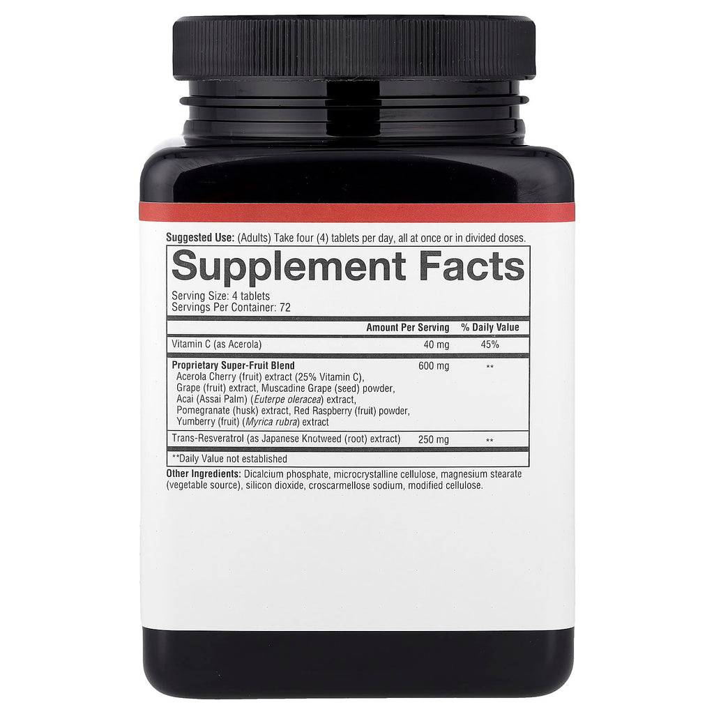 Youtheory, Resveratrol, 290 Tablets