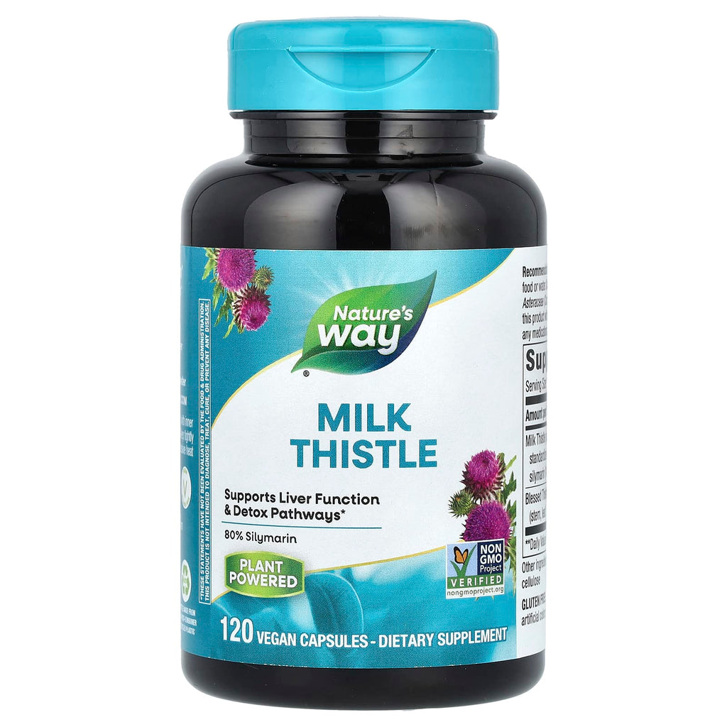 Nature's Way, Milk Thistle, 120 Vegan Capsules