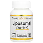 California Gold Nutrition, Liposomal Vitamin C, 60 Veggie Capsules (250 mg per Capsule)