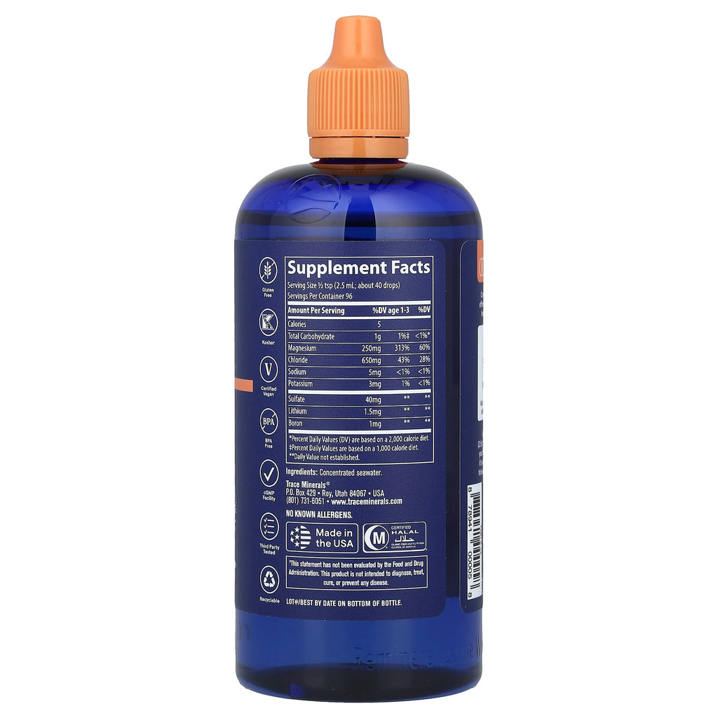 Trace, ConcenTrace®, Trace Mineral Drops, 8 fl oz (237 ml)