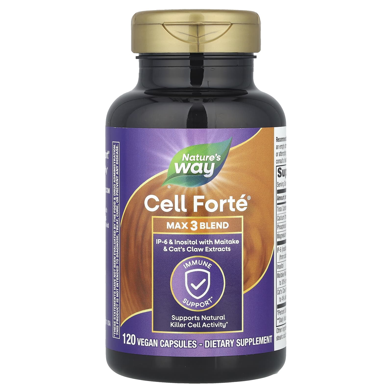 Nature's Way, Cell Forté® MAX 3 Blend, 120 Vegan Capsules