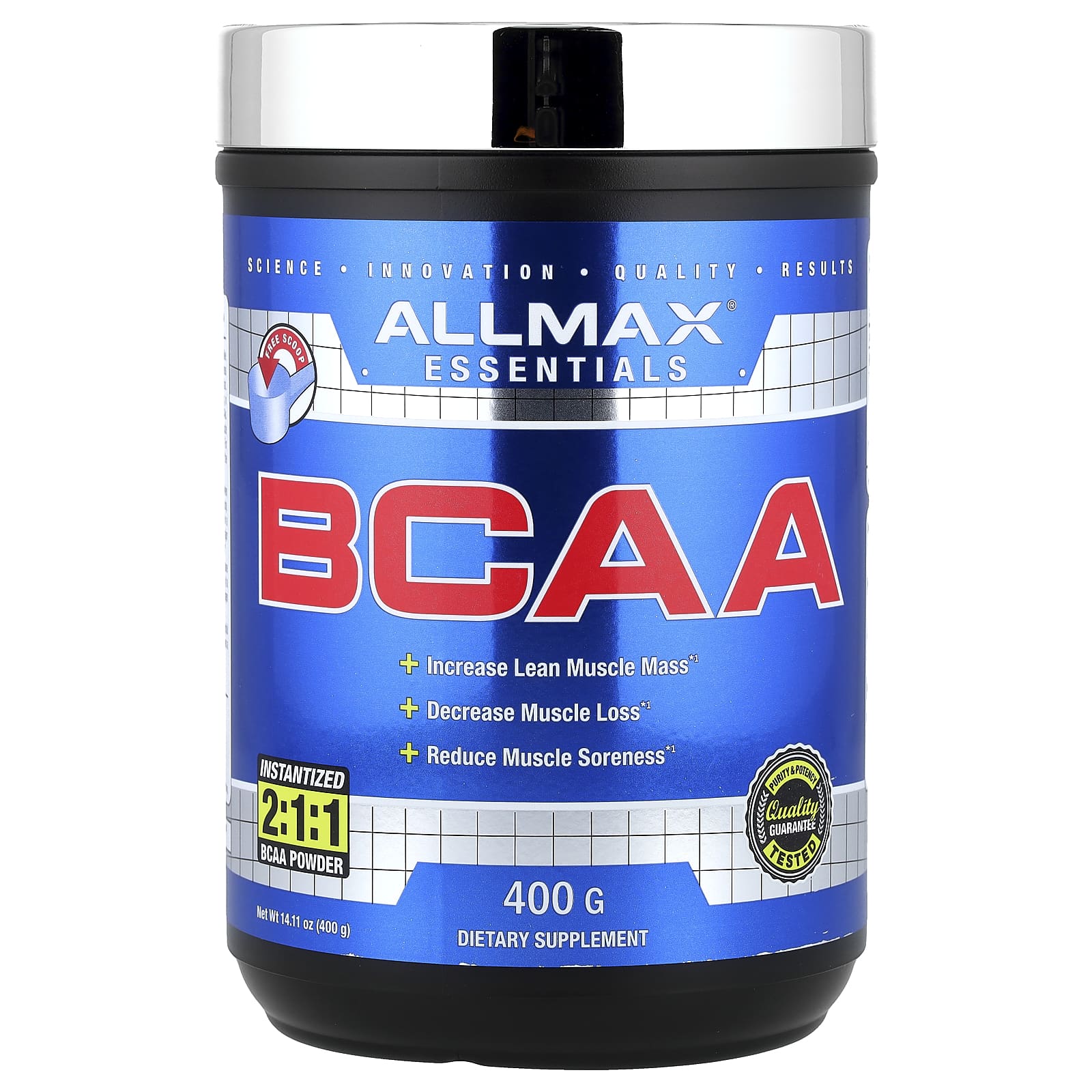 ALLMAX, Essentials, BCAA, 14.11 oz (400 g)
