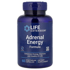 Life Extension, Adrenal Energy Formula, 60 Vegetarian Capsules
