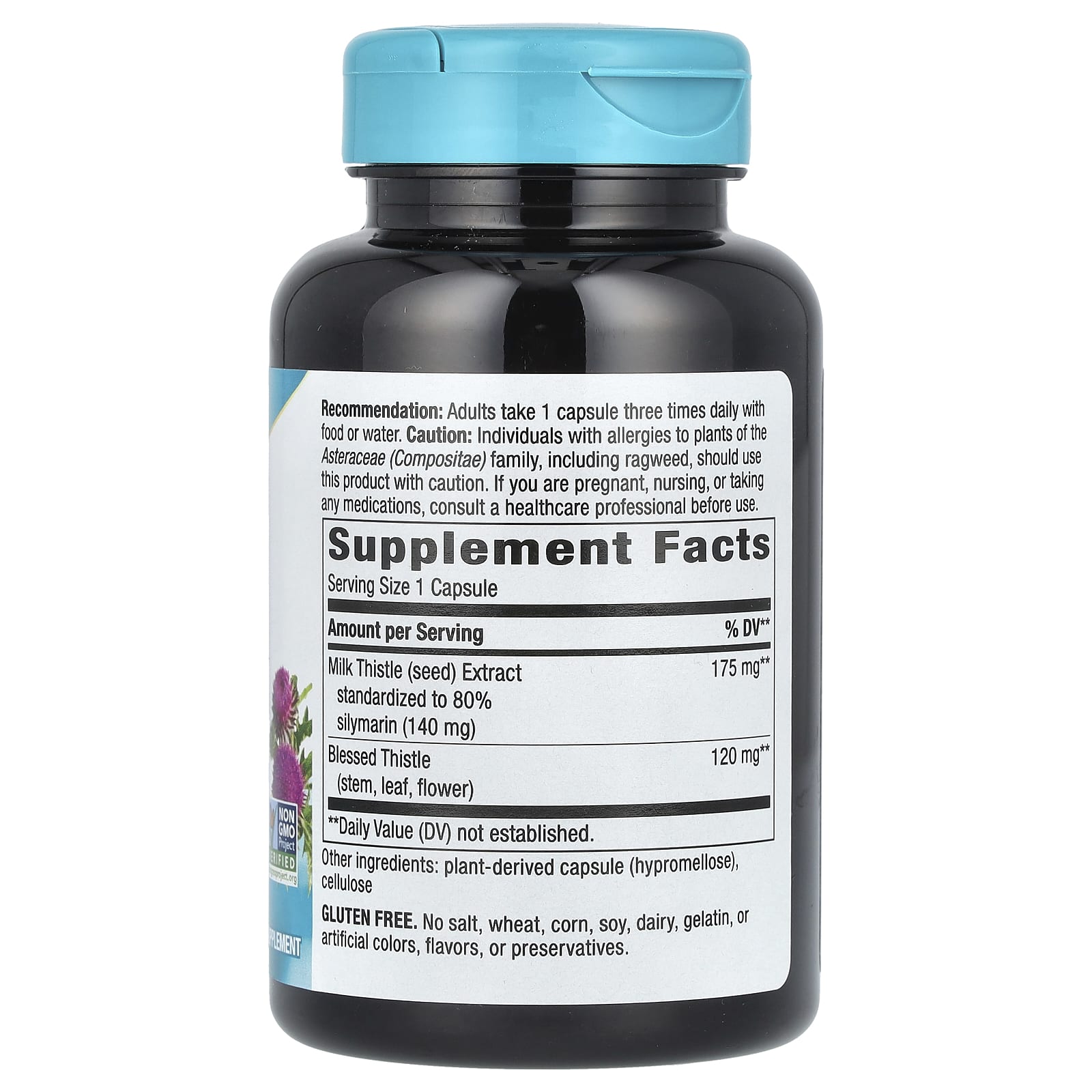 Nature's Way, Milk Thistle, 120 Vegan Capsules