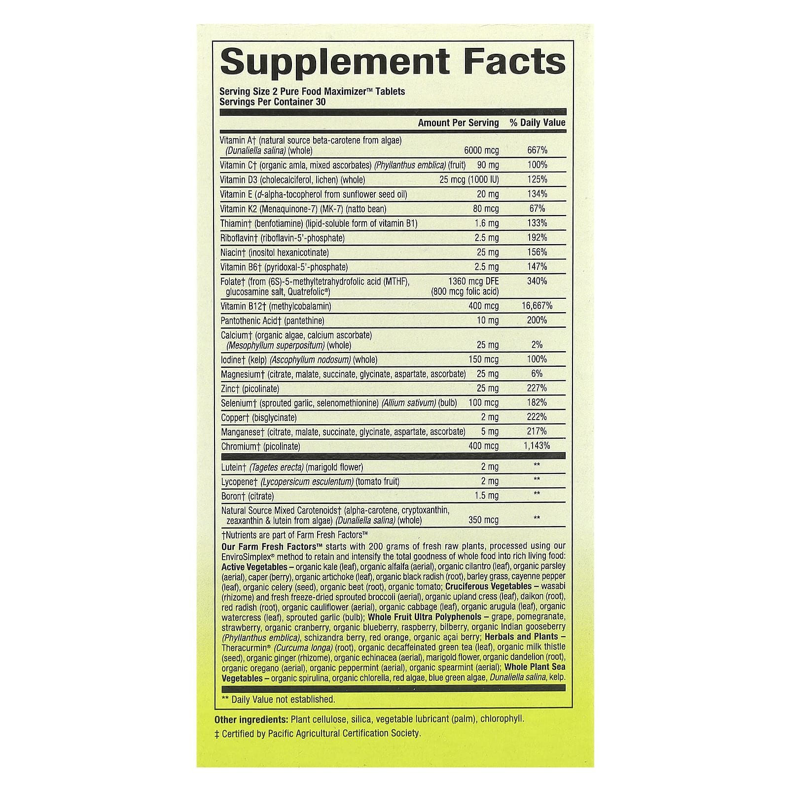 Natural Factors, Whole Earth & Sea®, Men's Multivitamin & Mineral, 60 Tablets