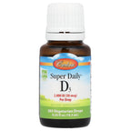 Carlson, Super Daily® D3, 50 mcg (2,000 IU), 0.35 fl oz (10.3 ml)