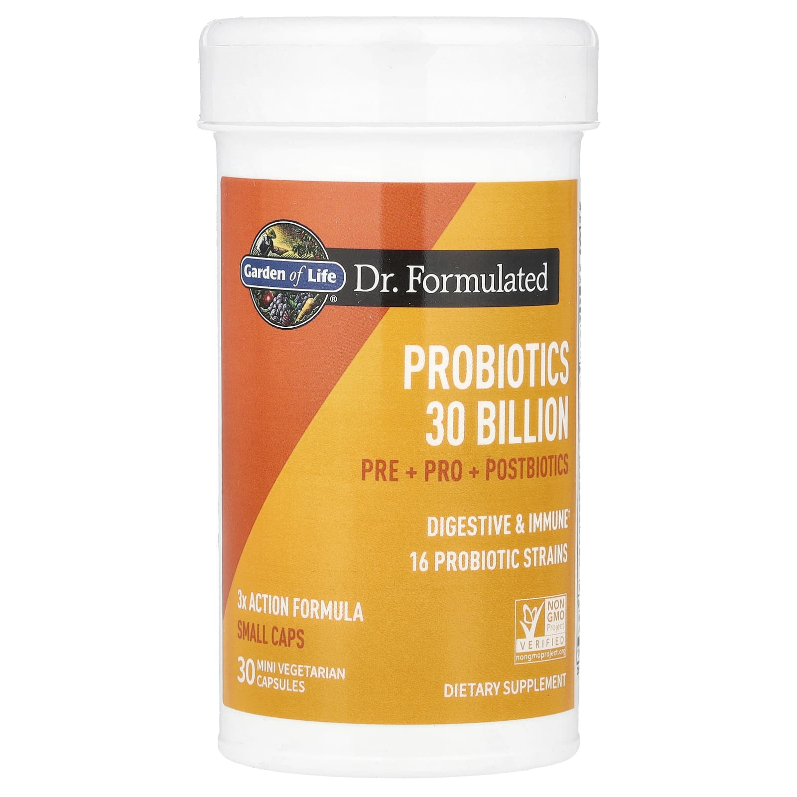 Garden of Life, Probiotics, 30 Mini Vegetarian Capsules