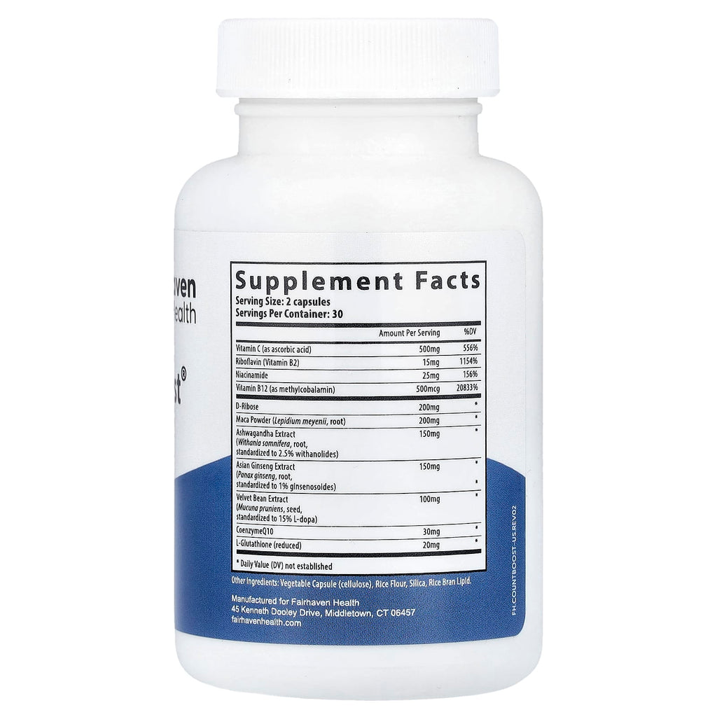 Fairhaven Health, CountBoost® for Men, 60 Capsules