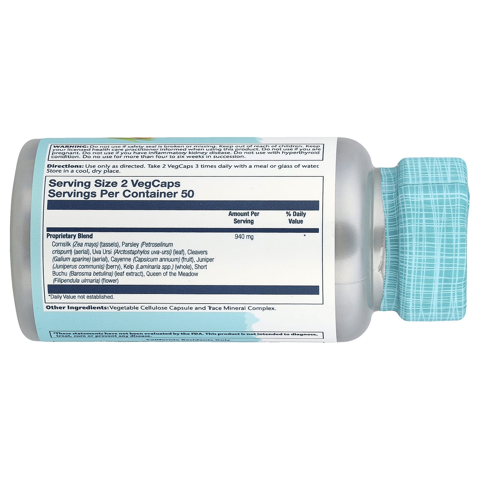 Solaray, Kidney Blend SP-6™, 100 VegCaps